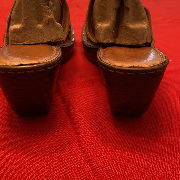 Born Leather Flower Slip-Ons - Picture 3 of 3